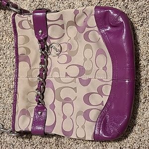 Coach Purse, purple